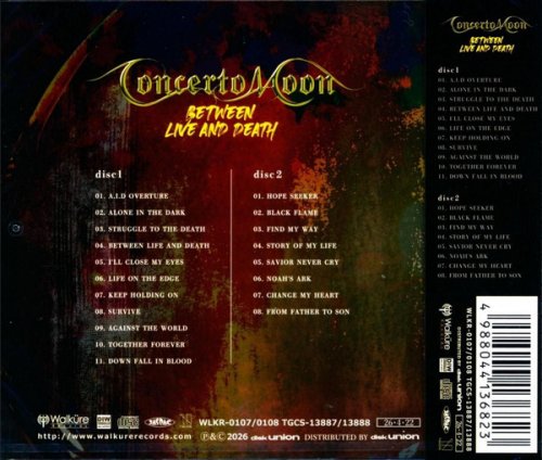 Concerto Moon - Between Live And Death (2026)