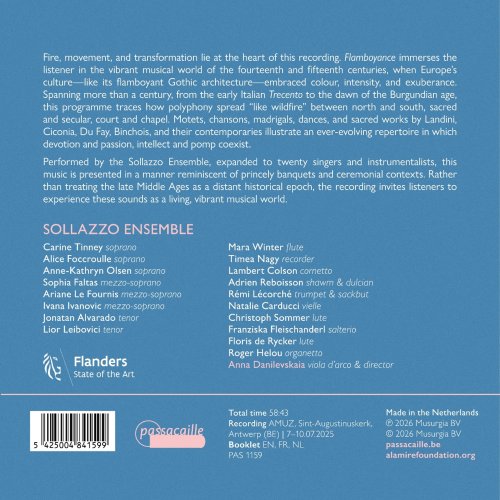 Sollazzo Ensemble, Anna Danilevskaia - Flamboyance (2026) [Hi-Res]