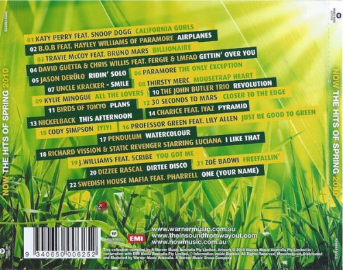 VA - Now The Hits Of Spring 2010 (2010) [Australian Version]