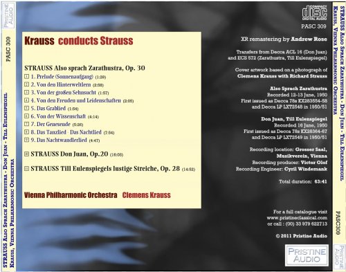 Clemens Krauss - Strauss: Also sprach Zarathustra (1950) [2011]