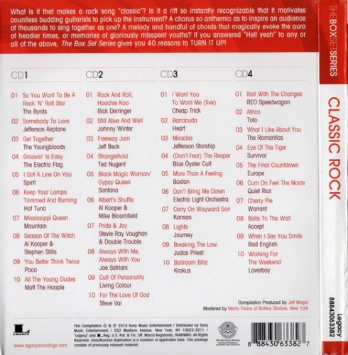 VA - Classic Rock: The Box Set Series (4 CD) (2014)