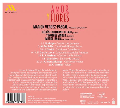 Marion Vergez-Pascal, Héloïse Bertrand-Oleari, Timothée Vinour - Amor y flores (2026) [Hi-Res]