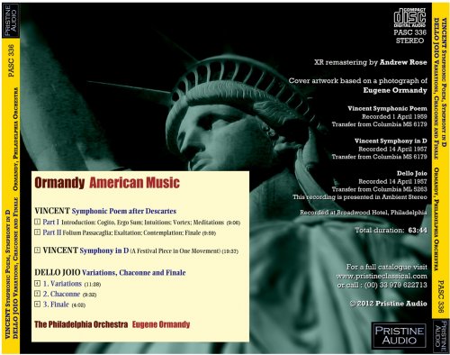Eugene Ormandy - Ormandy conducts American Music (1957/59) [2012]