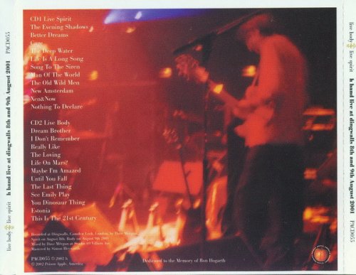H Band - Live Body Live Spirit (2002)