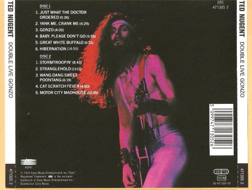 Ted Nugent - Double Live Gonzo! (1978) [1990]