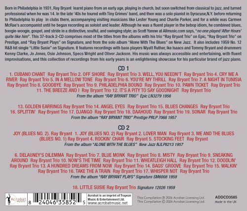 Ray Bryant - The Essential Ray Bryant: Trio & Solo Albums 1956-59 (2026)