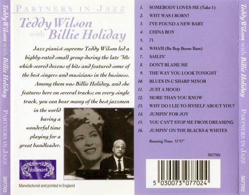 Teddy Wilson With Billie Holiday - Partners In Jazz (1997)