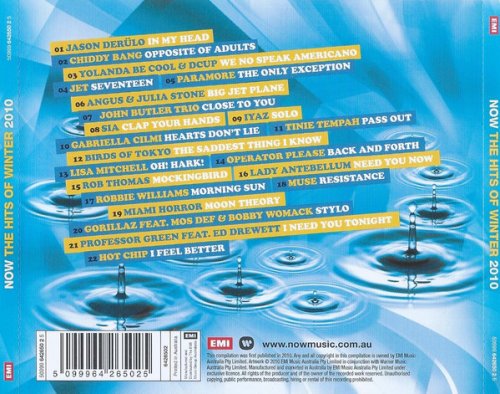 VA - Now The Hits Of Winter 2010 (2010) [Australian Version]