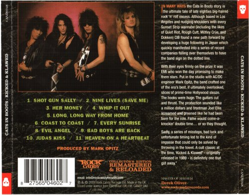 Cats In Boots - Kicked & Klawed (1989) [2009 Rock Candy Remastered]