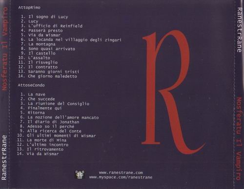 RanestRane - Nosferatu Il Vampiro (2009) CD Rip