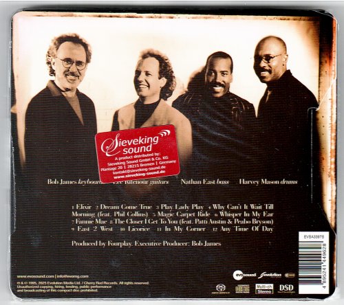 Fourplay - Elixir (30th Anniversary Edition) (1995) [2025 SACD]
