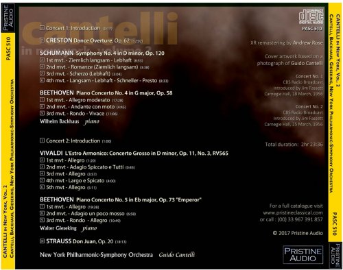 Guido Cantelli - Cantelli in New York, Vol.2 (1956) [2017]