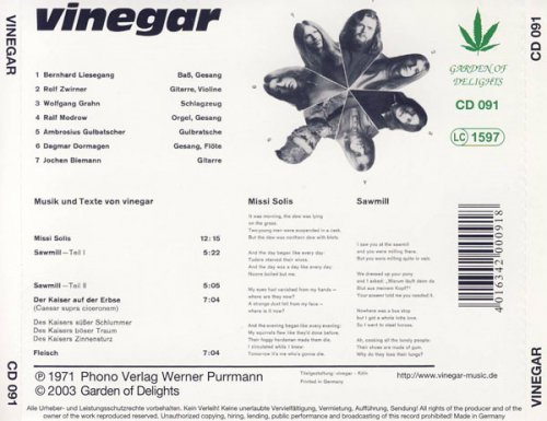 Vinegar - Vinegar (1971)