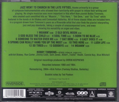 Bobby Timmons - The Best Of (2004)