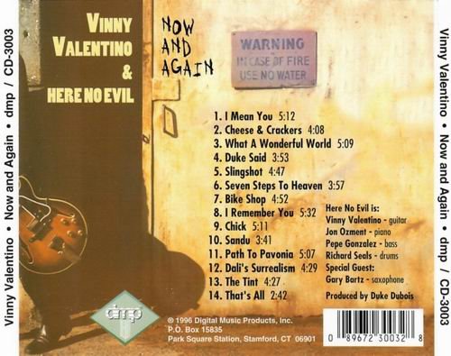 Vinny Valentino & Here No Evil - Now And Again (1996)
