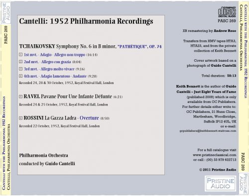 Guido Cantelli - The 1952 Philharmonia Recordings (1952) [2011]