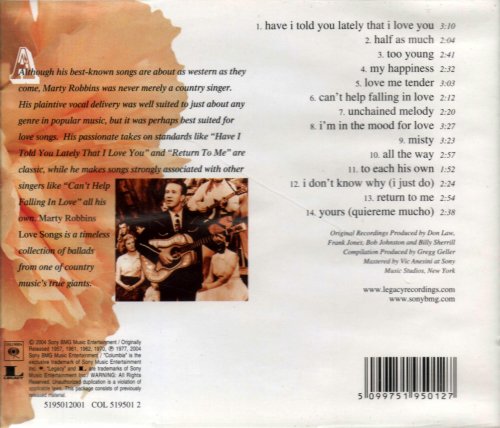 Marty Robbins - Love Songs (2004)