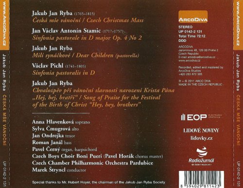Czech Boys Choir Boni Pueri, Marek Stryncl - Ryba: Česká mše vánoční (2011)