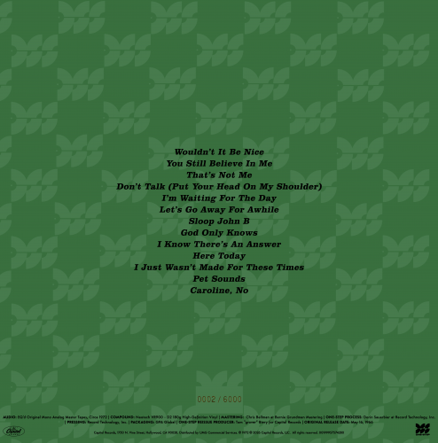 The Beach Boys - Pet Sounds (Remastered, 2026) LP