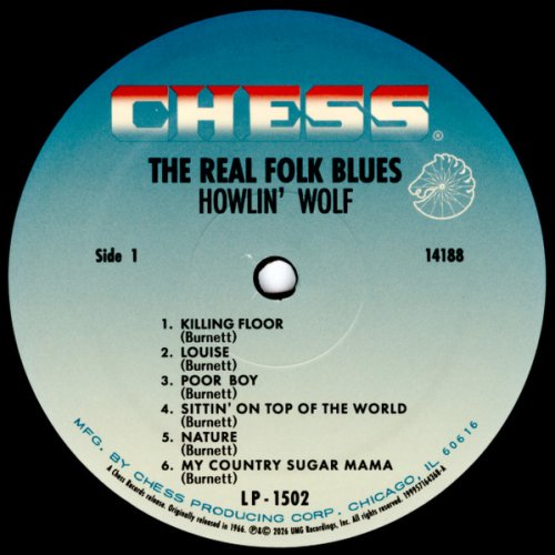 Howlin' Wolf - The Real Folk Blues (Remastered, 2026) LP