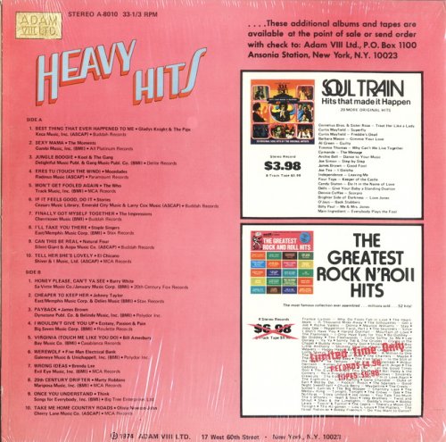 VA - Heavy Hits (1974) LP