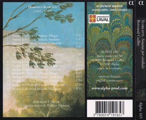 Bernard Cuiller - Scarlatti, Soler: Sonatas per cimbalo & Fandango (2010)