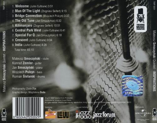 Mateusz Smoczynski Quintet - Inspirations (2006)