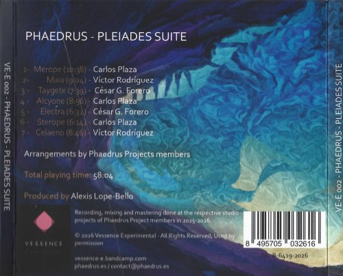 Phaedrus - Pleiades Suite (2026)