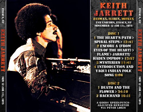 The Keith Jarrett American Quartet - Unicorn, Ithaca, NY (1975) [2021]