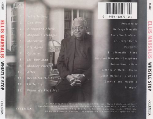 Ellis Marsalis - Whistle Stop (1994) CD Rip