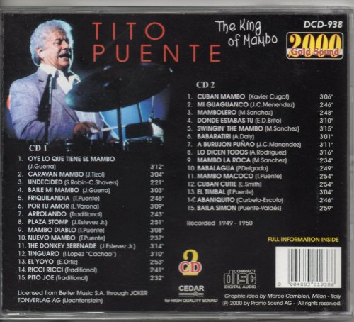 Tito Puente - The King Of Mambo (2000)
