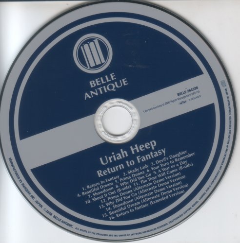 Uriah Heep - Return To Fantasy (1975) [2026 Japanese Edition]