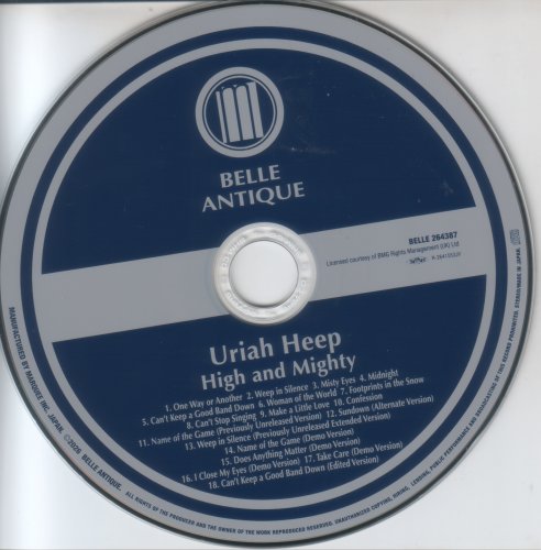 Uriah Heep - High And Mighty (1976) [2026 Japanese Edition]