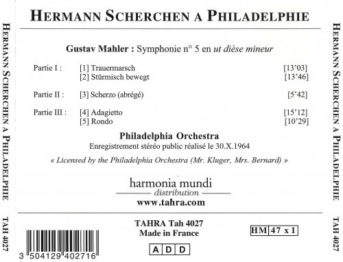 Hermann Scherchen - Mahler: Symphonie No.5 (1964)