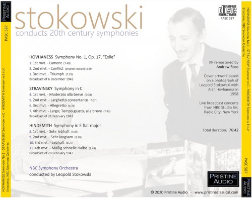 Leopold Stokowski - Stokowski conducts 20th Century Symphonies (1942/3) [2020]