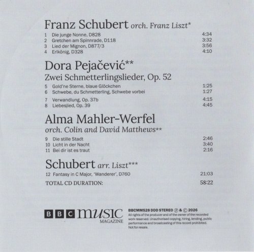 Elizabeth Watts, Sarah Connoly, Louis Lortie, BBC Philharmonic, John Storgards - BBC Music Magazine July 2026 (vol.34 no.10) (2026)