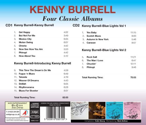 Kenny Burrell - Four Classic Albums (2018)