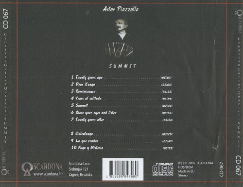 Croatian Guitar Quartet - Astor Piazzolla: Summit (2005) CD-Rip