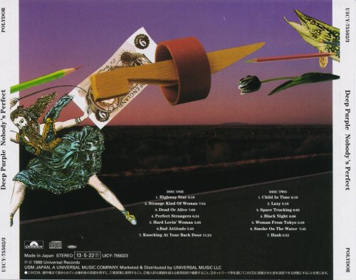 Deep Purple - Nobody's Perfect (1988) [2009 Japanese Edition]