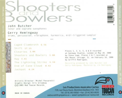 John Butcher, Gerry Hemingway - Shooters and Bowlers (2001)