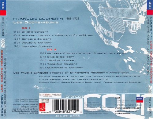 Les Talens Lyriques, Christophe Rousset - Couperin: Les Goûts-Réünis (2002)