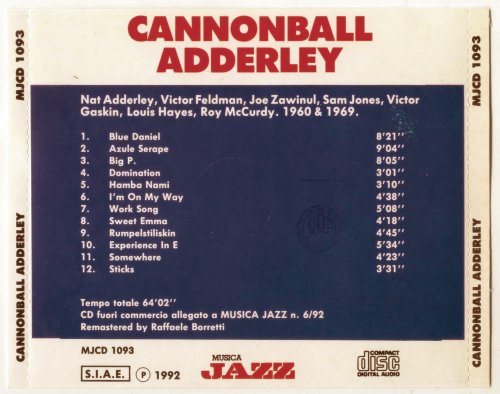 Cannonball Adderley - Cannonball Adderley (1992)