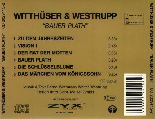 Witthuser & Westrupp - Bauer Plath (1972)
