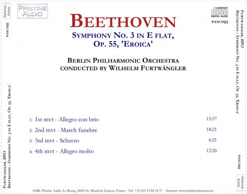Wilhelm Furtwängler - Beethoven: Symphony No. 3 (1952) [2007]