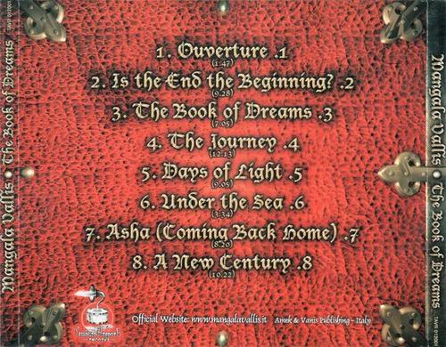 Mangala Vallis - The Book Of Dreams (2002)