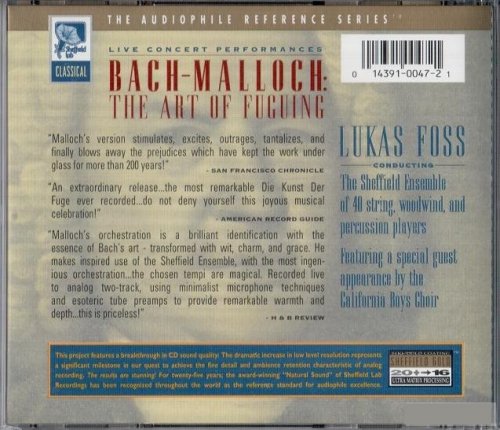 Lukas Foss - Bach-Malloch: The Art of Fuguing (1978) [1995]