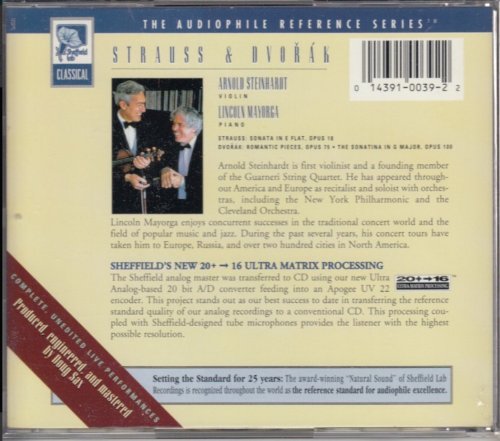 Arnold Steinhardt & Lincoln Mayorga - Strauss & Dvorak (1994)