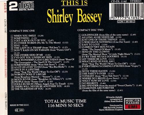 Shirley Bassey - This Is Shirley Bassey (1991)