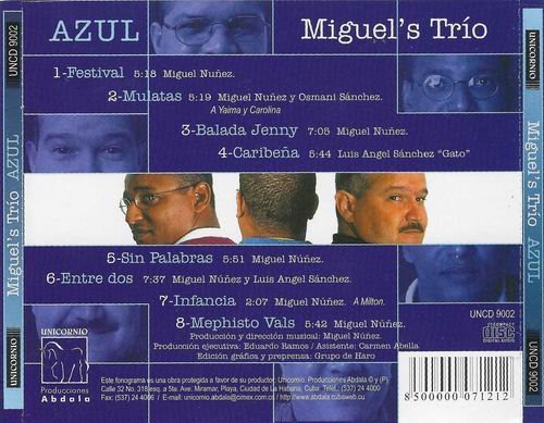 Miguel's Trío - Azul (2006)