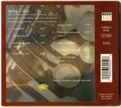 Nick Brignola, Netherlands Metropole Orchestra - Spring Is Here (1992)